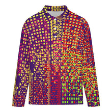 Cargar imagen en el visor de la galería, Sudadera Cuello Polo Textura Waffle Personalizable Hombre
