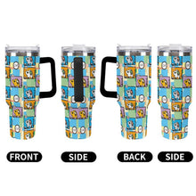 Cargar imagen en el visor de la galería, Termo Personalizado de 40oz con Asa y Base para Portavasos
