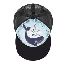 Cargar imagen en el visor de la galería, Gorra Trucker Plana Personalizada | Crea tu Propio Diseño Snapback
