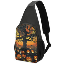 Cargar imagen en el visor de la galería, Mochila Cruzada Gran Capacidad Personalizada | Bolso Sling con Llavero (39cm)
