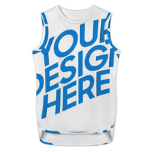 Cargar imagen en el visor de la galería, Camiseta Deportiva de Yoga para Mujer MWL620 personalizado con patrón foto texto (impresión de imagen única)
