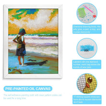 Cargar imagen en el visor de la galería, Crea Tu Propio Icono | Kit de Mosaico Diamante con Retrato y Marco
