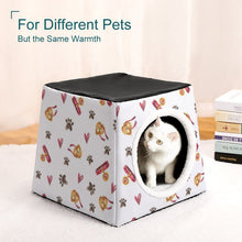 Cargar imagen en el visor de la galería, Cama Cueva para Gatos Personalizada | Casa Mascota Tipo Cápsula Espacial

