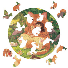 Cargar imagen en el visor de la galería, Puzzle de Madera Personalizado | Rompecabezas Animales Ocultos | Regalo DIY
