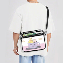 Cargar imagen en el visor de la galería, Bolso Bandolera Transparente PVC Personalizable
