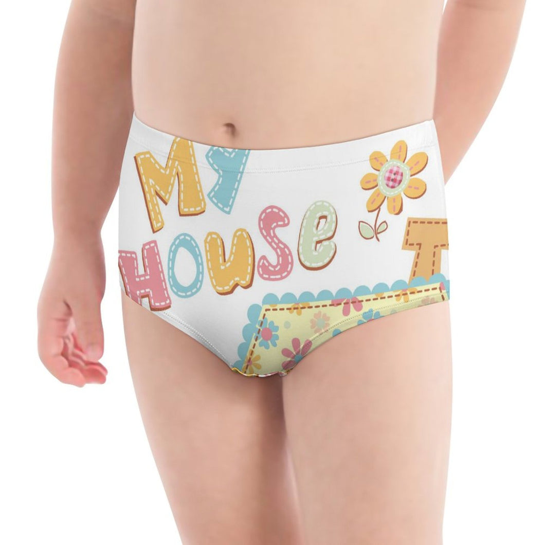 Ropa Interior Niña Personalizable | Braguitas Suaves Seda de Leche