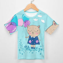 Cargar imagen en el visor de la galería, Camiseta Infantil de Algodón Personalizada con Foto o Dibujo
