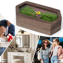 Cargar imagen en el visor de la galería, Caja de Madera para Anillos con Tapa Transparente Personalizable

