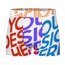 Cargar imagen en el visor de la galería, Calzoncillos bóxer para hombre SDS025 estampados en puro algodón con cinturilla elástica ancha personalizado con patrón foto texto
