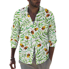 Cargar imagen en el visor de la galería, Camisa Algodón Manga Larga Personalizable Hombre
