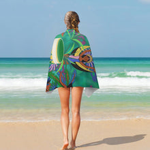 Cargar imagen en el visor de la galería, Toalla de Playa Grande Personalizada con Tu Foto | Absorbente
