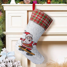 Cargar imagen en el visor de la galería, Calcetín de Navidad Mágico de Lentejuelas Personalizado
