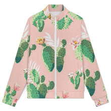 Cargar imagen en el visor de la galería, Fleece Jacket Cactus, Tropical, Pink
