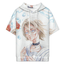 Cargar imagen en el visor de la galería, Sudadera Capucha Manga Corta Hombre | Tejido Air Layer Personalizable
