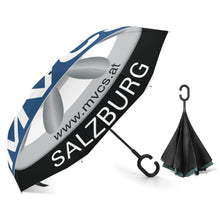 Cargar imagen en el visor de la galería, Paraguas Invertido Coche Personalizado | Reversible Antiviento Doble Capa
