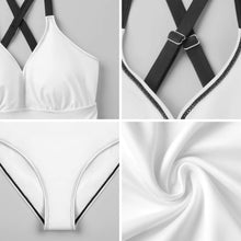 Cargar imagen en el visor de la galería, Trajes de baño moldeadores de cuerpo completo para mujer SDS515 Personalizado con Foto Logo Patrón Texto (Impresión Completa de una sola imagen)
