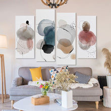 Cargar imagen en el visor de la galería, Póster Cuadro Imagen Lienzo Pintura Colgante de 4 Paneles Diseño de Múltiples Imágenes (Combinación Vertical) Cuadro de lienzo Pintura de 4 partes GY0903229 Personalizado Personalizada con Foto, Texto o Logo
