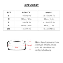 Cargar imagen en el visor de la galería, Bandeau / Top Crop Sin tirantes de Moda para mujer NZ065 Personalizado con Impresión Completa de una imagen con Foto Logo Patrón Texto
