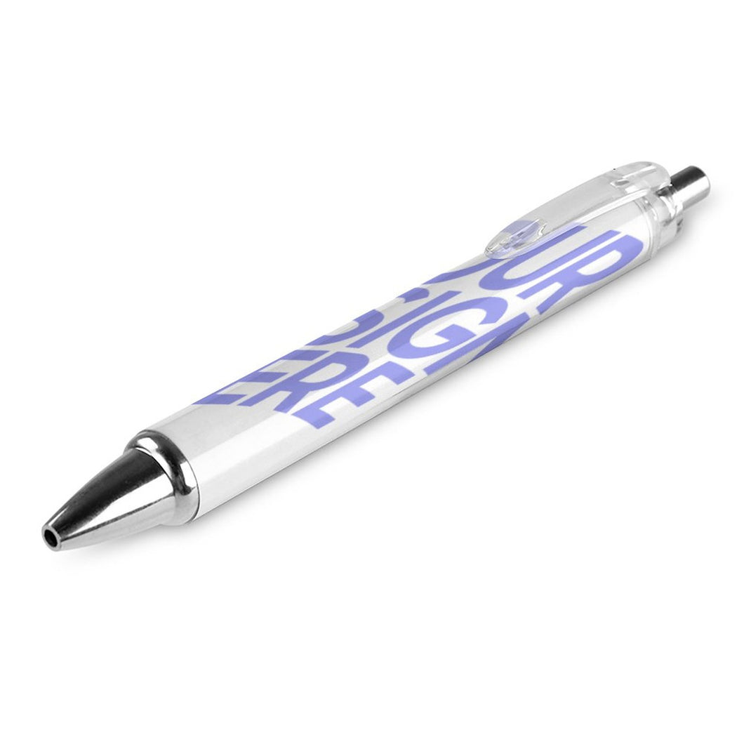 Bolígrafo 0,5mm Retráctil Escritura Ultra Suave y Tacto Agradable Tinta Azul para Estudiante Escuela Oficina BG1613028 Personalizado con Impresión Completa de una imagen con Foto Logo Patrón Texto