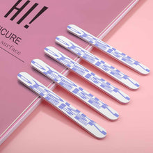 Cargar imagen en el visor de la galería, Lima de Uñas Profesional 5 Piezas de Paquete Herramientas de Manicura de Placa de Esmeril JJ0529018 Personalizada Impresion Completa de Una Imagen con Foto Logotipo Patrón Texto
