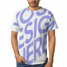 Cargar imagen en el visor de la galería, Camiseta manga corta con estampado  de moda para hombre  FS0803202 Personalizada con Impresión Completa con Foto Logo Patrón Texto
