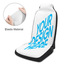 Cargar imagen en el visor de la galería, QC1104003 Funda para Asiento de Coche de Poliéster con Impresión Digital de Diseño Personalizado con Tus Nombres o Imágenes
