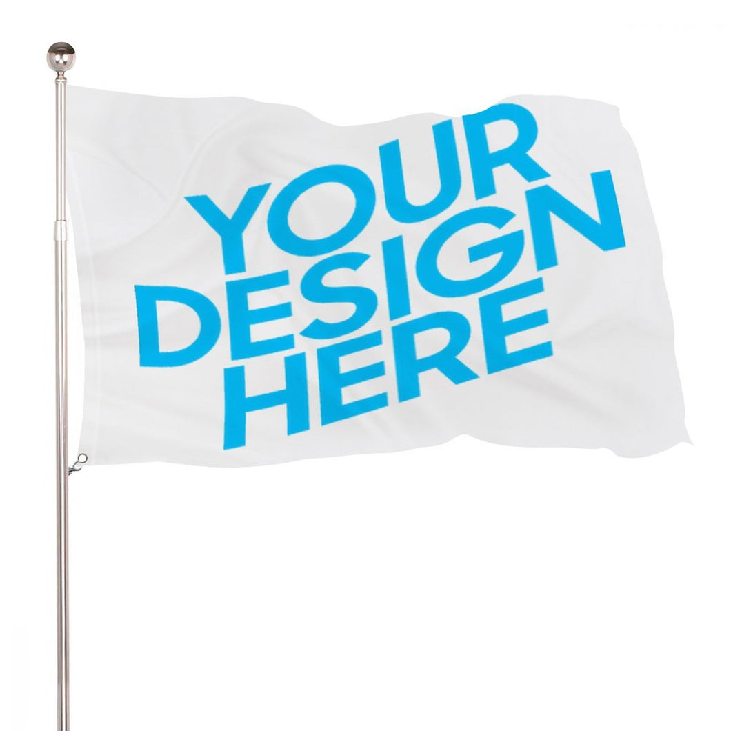 Bandera de Poliéster con Impresión por Transferencia Térmica de Diseño Personalizado de Tu Estilo de Fotos