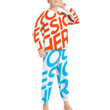 Cargar imagen en el visor de la galería, Traje / Conjunto de pijama suave con estampado para niños JTZ Personalizado con Impresión Completa de una imagen con Foto Logo Patrón Texto
