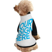 Cargar imagen en el visor de la galería, Ropa para Mascotas de Terciopelo sin Capucha con Diseño Personalizado de Tu Texto o Foto
