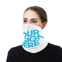 Cargar imagen en el visor de la galería, Bufanda de Poliéster con Diseño Simétrico de Doble Cara JJ0521010 Personalizada de Tu Foto o Texto
