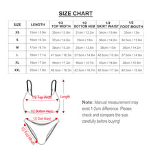 Cargar imagen en el visor de la galería, Bandeau Bikini Sexy con Tirantes de Mujer S100D55 Personalizado con Impresión Completa de una imagen con Foto Logo Patrón Texto
