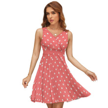 Cargar imagen en el visor de la galería, Vestido sin Mangas Cintura Alta Sexy para Mujer NZ022 Personalizado con Impresión Completa de una imagen con Foto Logo Patrón Texto
