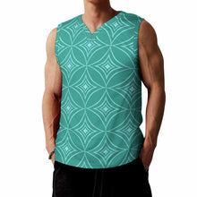 Cargar imagen en el visor de la galería, Chaleco de Baloncesto / Camiseta sin Mangas para hombre RK Personalizado con Impresión Completa de una sola imagen con Foto Logo Patrón Texto
