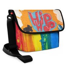 Cargar imagen en el visor de la galería, Bolsa de Bandolera de Grande Capacidad para Jóvenes Estudiantes Unisex XB0614004 Personalizada Impresión Completa de Múltiples Imágenes con Foto Logo Patrón Texto
