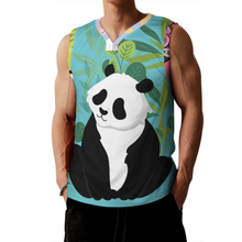 Cargar imagen en el visor de la galería, Chaleco Deportivo de Baloncesto / Camiseta sin Mangas Cuello en V para hombre RK Personalizado con Impresión Completa de múltiples imágenes con Foto Logo Patrón Texto
