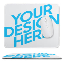Cargar imagen en el visor de la galería, Alfombrilla de ratón para teclado grande borde de bloqueo Personalizado con Foto Texto o Logo
