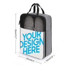 Cargar imagen en el visor de la galería, Bolsa de Viaje para Zapatos con Diseño Personalizdo con Tus Patrones y Fotos
