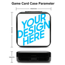 Cargar imagen en el visor de la galería, Caja de Tarjeta de Juego 24 Bits / Estuche de Almacenamiento de Tarjeta de Juego papa Nintendo Switch 3C0719001 Personalizada con Impresión Completa de Una Imagen con Foto Logo Patrón Texto
