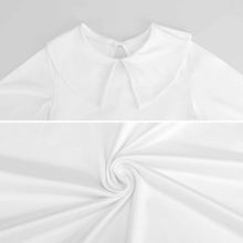 Cargar imagen en el visor de la galería, Vestido de manga larga para niña vestido acampanado F6Q personalizado con patrón foto texto (impresión de imágenes múltiples)
