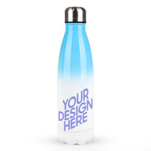 Cargar imagen en el visor de la galería, Botella Térmica / Botella de Agua de acero inoxidable 304 forma de botella de cola de color degradado JJ0520154 Personalizada con Foto Logo Patrón Texto
