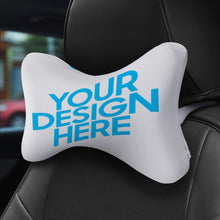 Cargar imagen en el visor de la galería, Almohada de Huesos para Coche 2 piezas / paquete con Paquetes de Poliéster Personalizada con Tu Imagen Online
