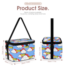 Cargar imagen en el visor de la galería, Bolsa Térmica para Hielo o Alimentos JJ0522216 Personalizada Impresion Completa de Múltiples Imágenes con Foto Logo Patrón Texto
