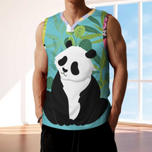 Cargar imagen en el visor de la galería, Chaleco Deportivo de Baloncesto / Camiseta sin Mangas Cuello en V para hombre RK Personalizado con Impresión Completa de múltiples imágenes con Foto Logo Patrón Texto
