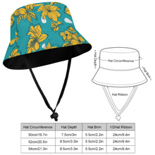 Cargar imagen en el visor de la galería, Sombrero de Cubo / Pescador Infantil con Correa Unisex para Sol Playa Verano al Aire Librepara Niños Niñas YT1205072 Personalizado Impresion Completa de Múltiples Imágenes con Foto Logo Patrón Texto
