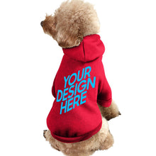 Cargar imagen en el visor de la galería, Ropa para Mascotas (con Capucha) con Diseño Personalizado de Tus Imágenes o Nombres Online
