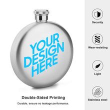 Cargar imagen en el visor de la galería, Petaca de Alcohol (Impresión UV) con Diseño Personalizado Personalizada de Tus Fotos o Nombres
