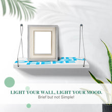 Cargar imagen en el visor de la galería, Estanterías de madera para pared/ Estanterías de carga personalizadas con foto, texto o logo
