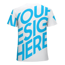 Cargar imagen en el visor de la galería, Camiseta de manga corta de algodón con estampado para mujer ZP057  Personalizada con Foto, Texto o Logo
