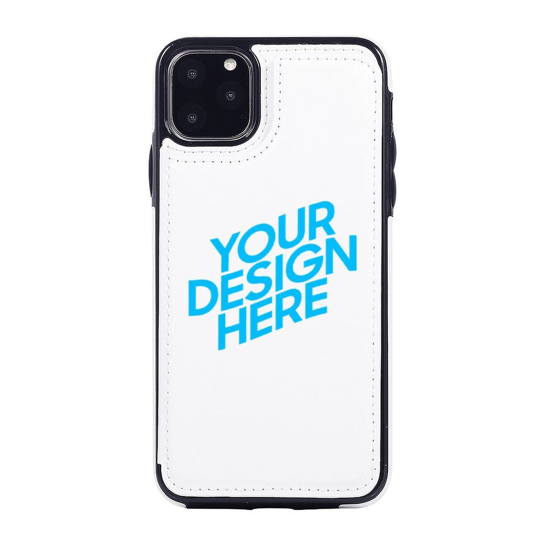 Funda TPU cuero iPhone 11 PRO MAX Personalizado de Tus Textos o Fotos