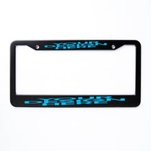 Cargar imagen en el visor de la galería, Marco de Matrícula Bicolor de Aluminio con Impresión UV de Diseño Personalizado con Tus Fotos o Textos

